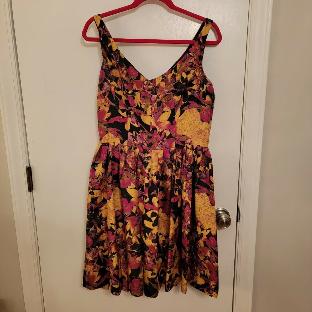 Taylor Floral Cocktail Dress 10